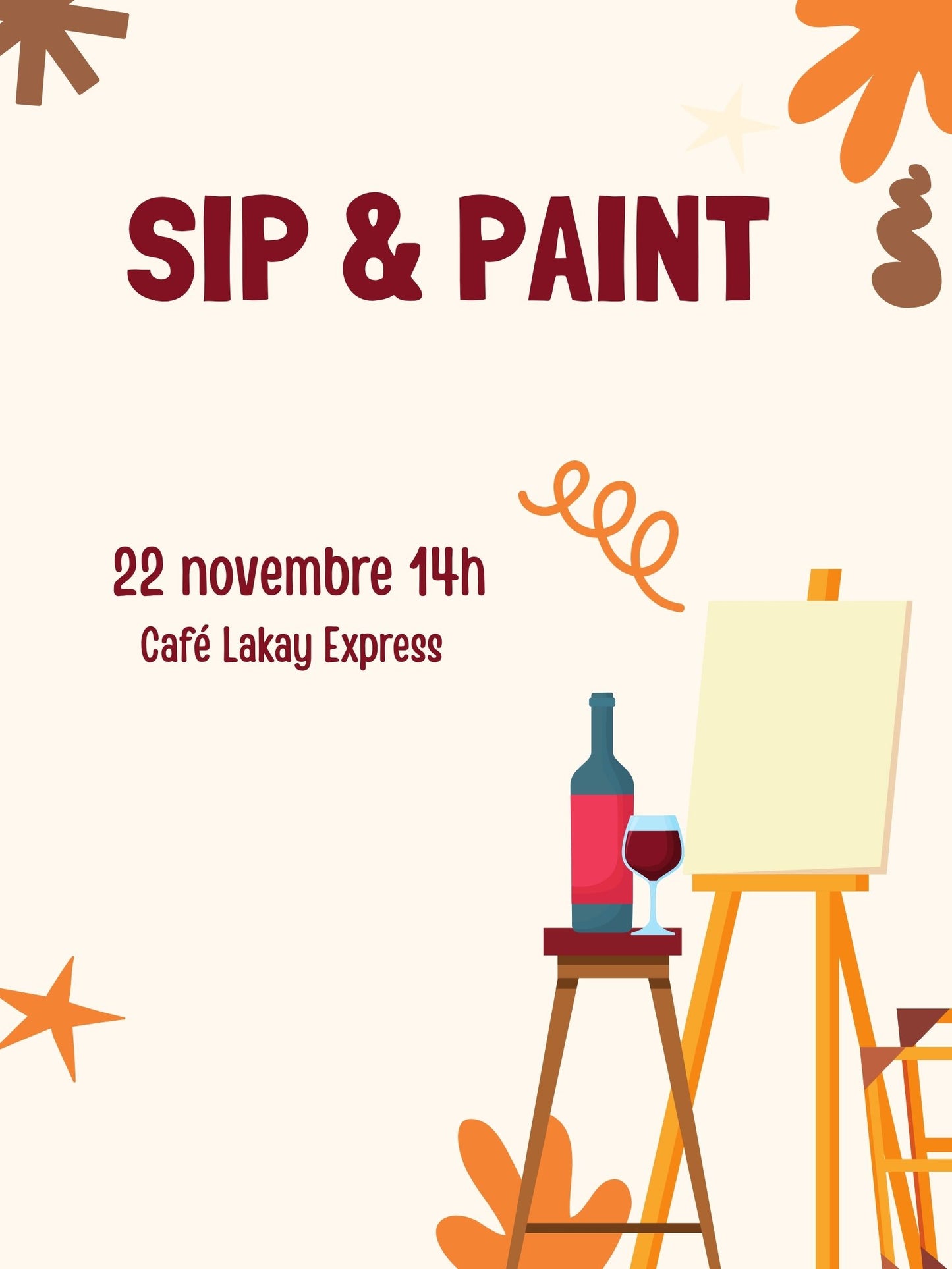 Sip and paint